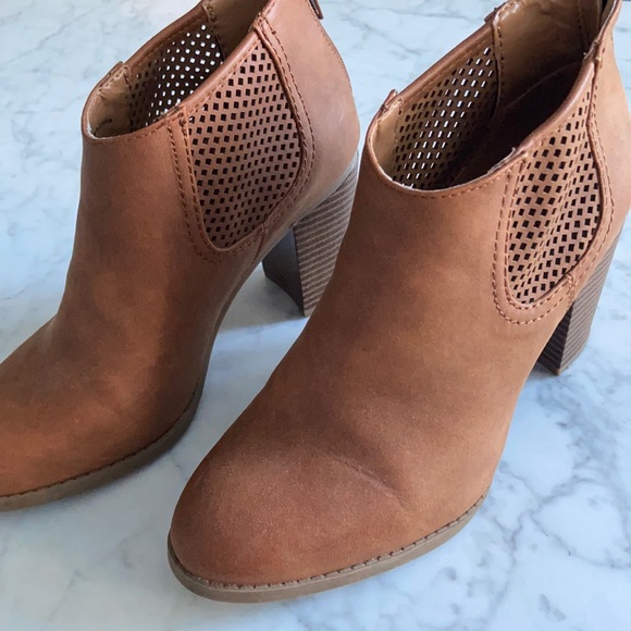 Style & Co. Shoes - Women’s Brown Bootie Heels